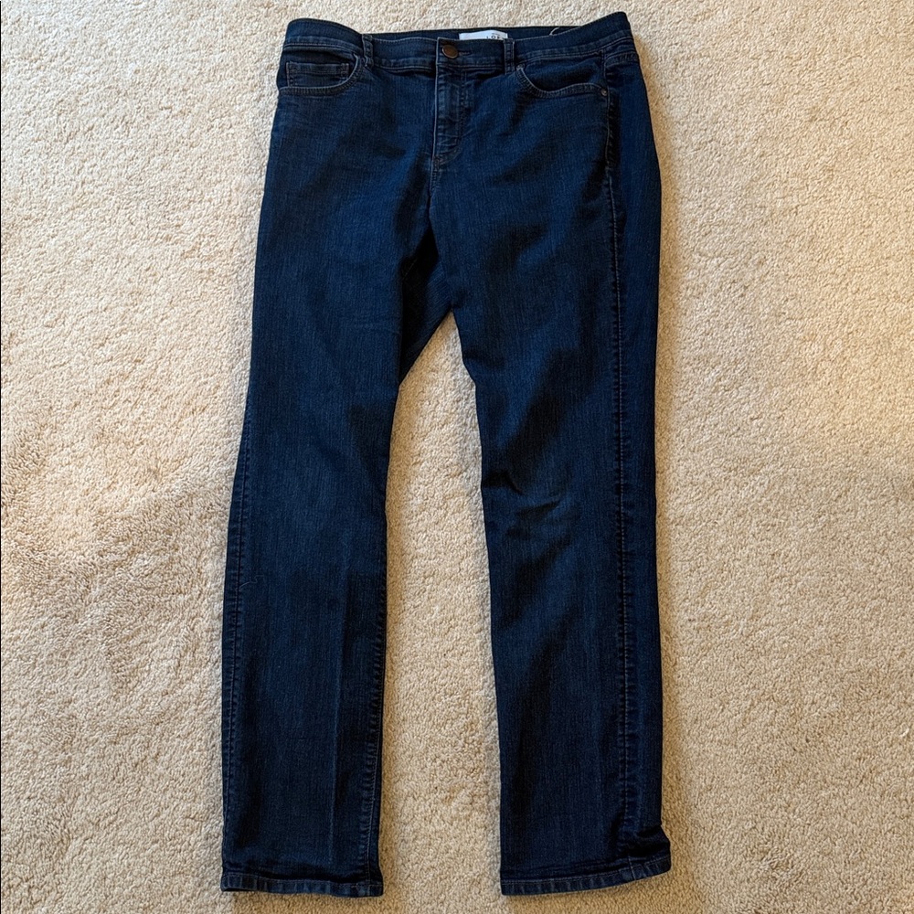 Loft Dark Blue Jeans